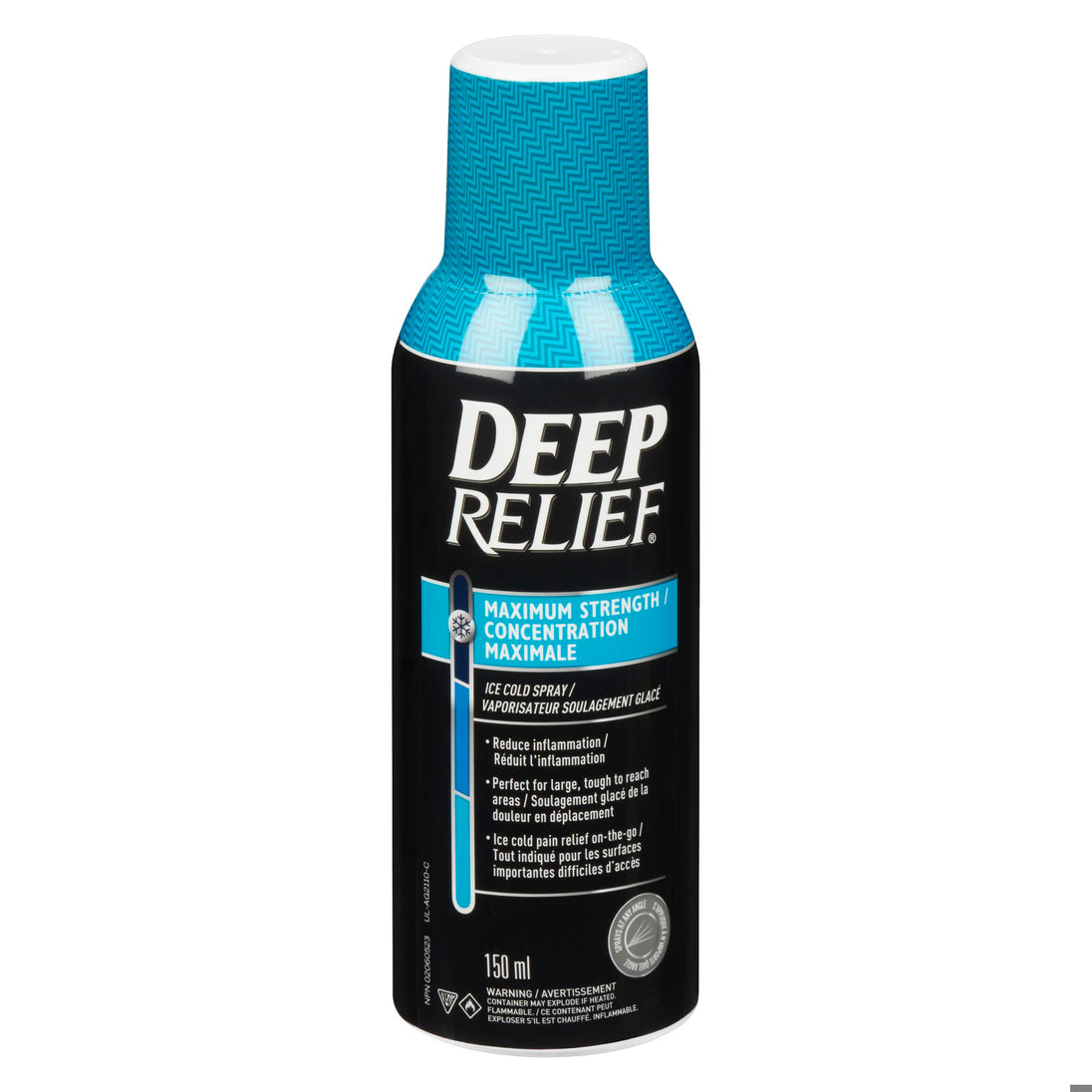 An image of DEEP RELIEF ICE COLD SP 150ML by Towngate Pharmacy