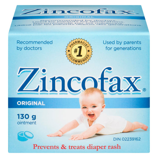An image of ZINCOFAX OINTMENT 15% ORIGINAL 130G by Paladin Labs Inc.