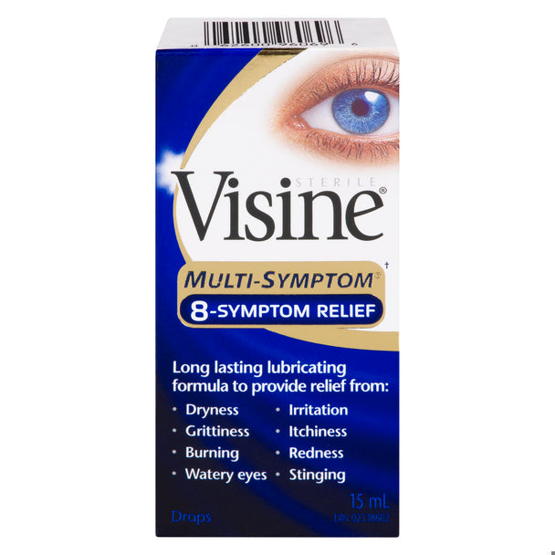 An image of VISINE DRP MULTI-SYMPTOMES 15ML by Towngate Pharmacy