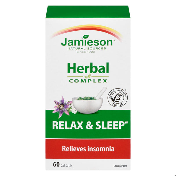 An image of RELAX & SLEEP VALERIAN HERBAL COMPLEX CAPS 60 JAM by Towngate Pharmacy
