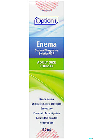 An image of OPTION+ ENEMA 130ML by Towngate Pharmacy