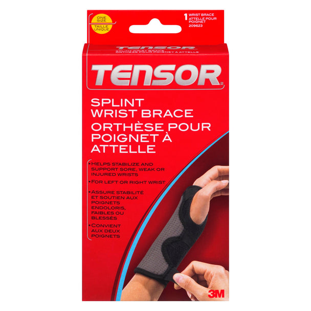 An image of 3M TENSOR BRACE WRIST REVERSABLE W/SPLINT ADJ by Three M Canada Inc.