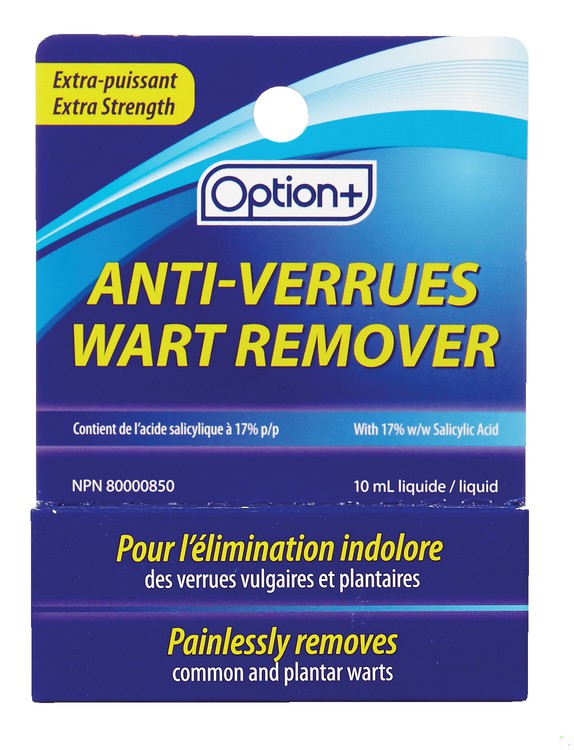 An image of OPTION+ WART REMOVER EXTRA STRENGHT 10ML by Towngate Pharmacy