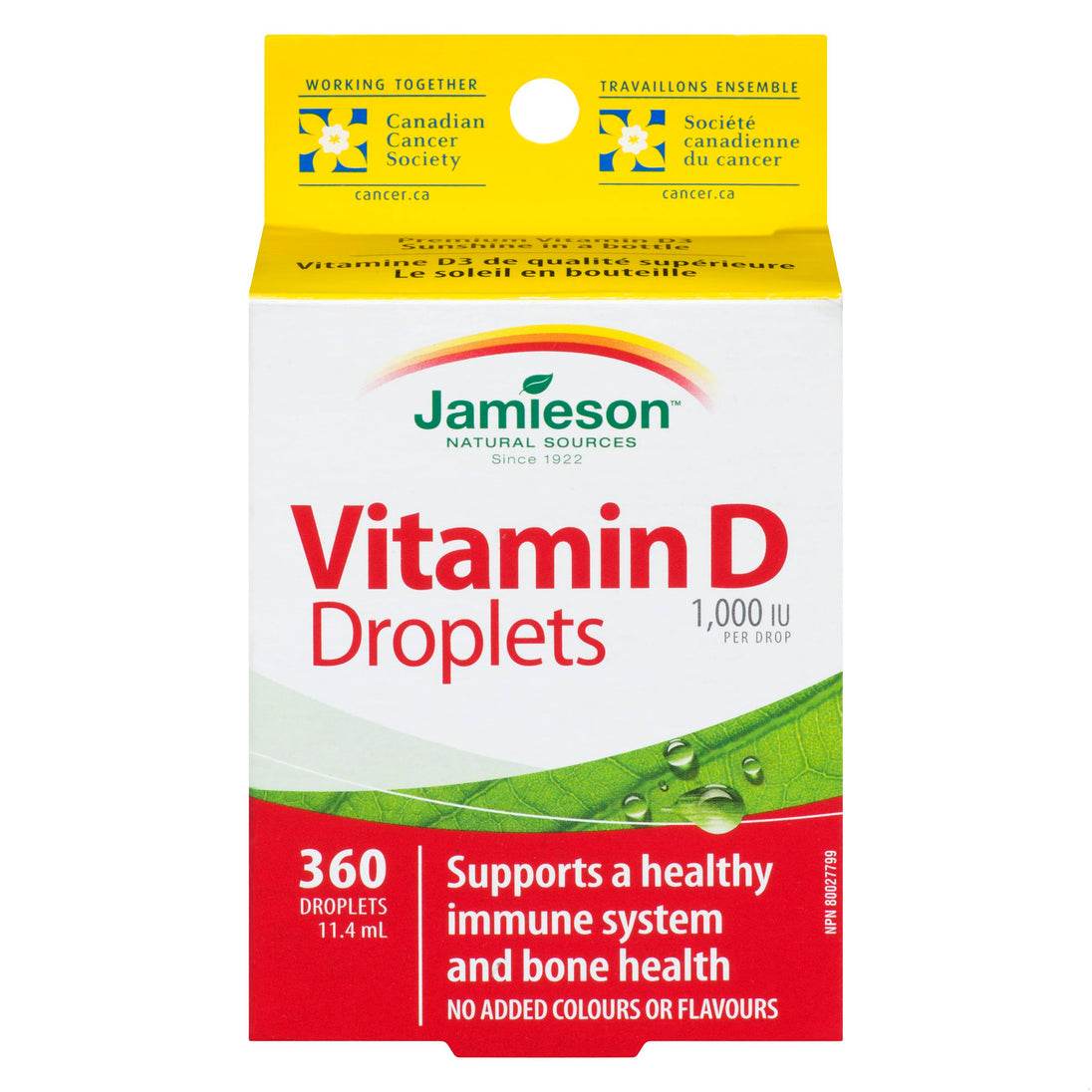 An image of VITAMIN D DROPS 1000IU 11.4ML JAM by Towngate Pharmacy