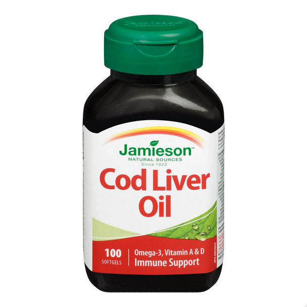 An image of COD LIVER OIL SOFTGEL 10MIN 100 JAM by Towngate Pharmacy