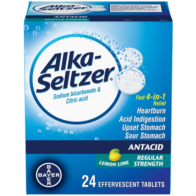 An image of ALKA SELTZER TB 1650MG/1000MG 24 by Towngate Pharmacy