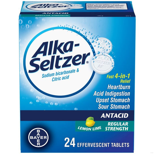 An image of ALKA SELTZER TB 1650MG/1000MG 24 by Towngate Pharmacy