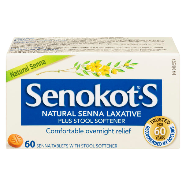 An image of SENOKOT S TB 60 by Towngate Pharmacy
