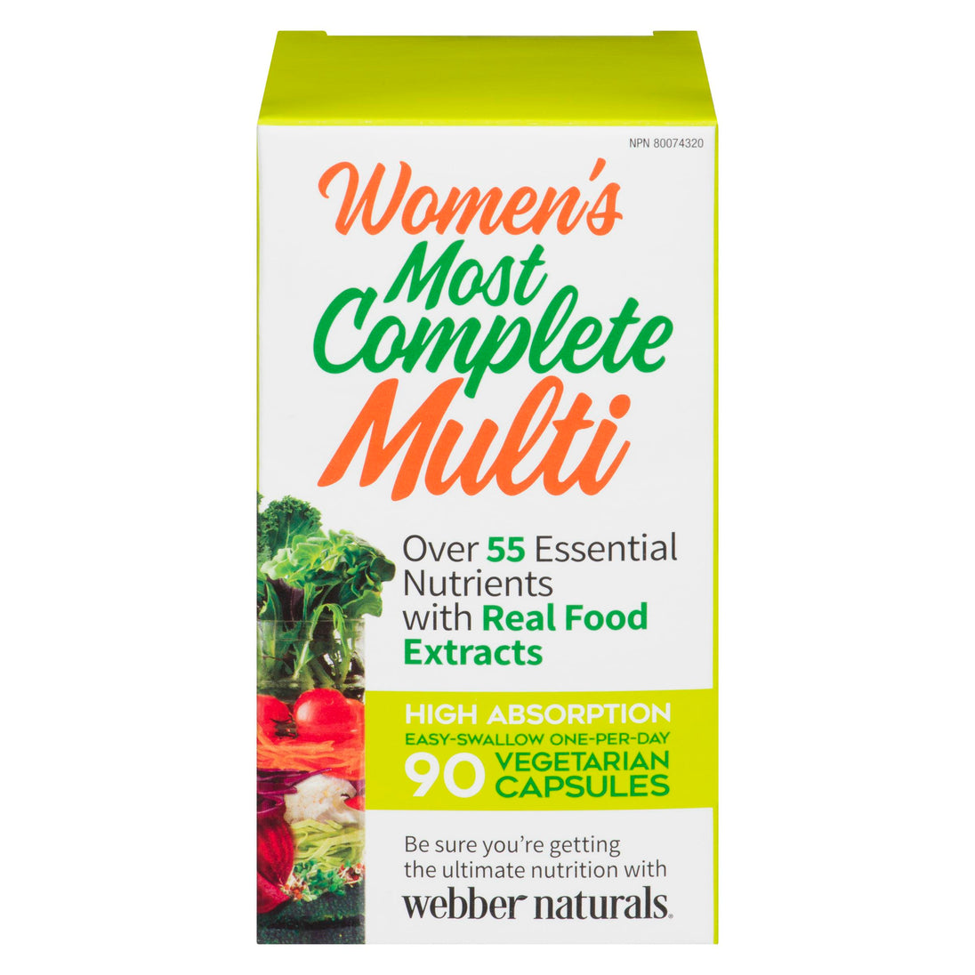 An image of MOST COMPLETE MULTI WOMEN CAPS 90 WEBBER by Towngate Pharmacy