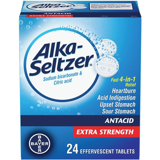 An image of ALKA SELTZER XST TB 1976MG/1000MG 24 by Towngate Pharmacy