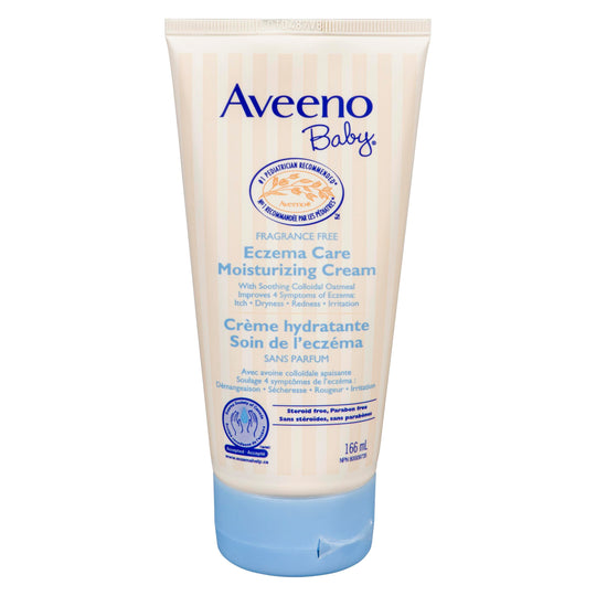 An image of AVEENO MOISTURIZING CR ECZEMA CARE BABY 166ML by Towngate Pharmacy