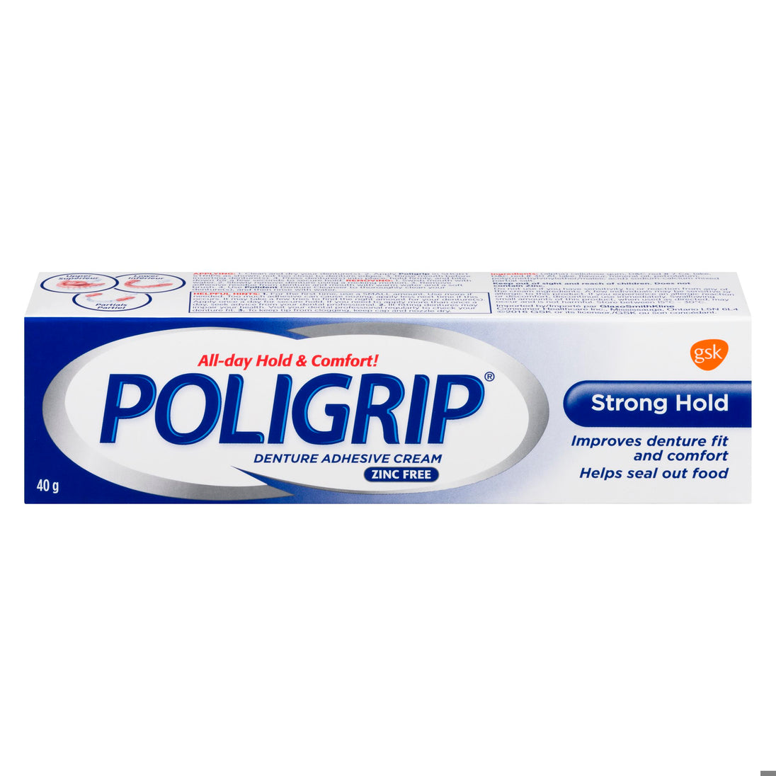 An image of POLIGRIP STRONG HOLD 40G by Towngate Pharmacy