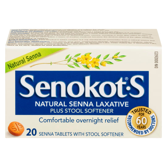 An image of SENOKOT S TB 20 by Towngate Pharmacy