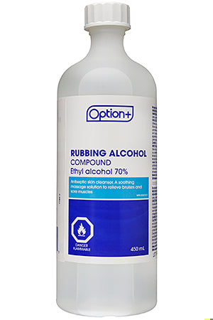 An image of OPTION+ ALCOHOL COMPOUND 450ML by Towngate Pharmacy