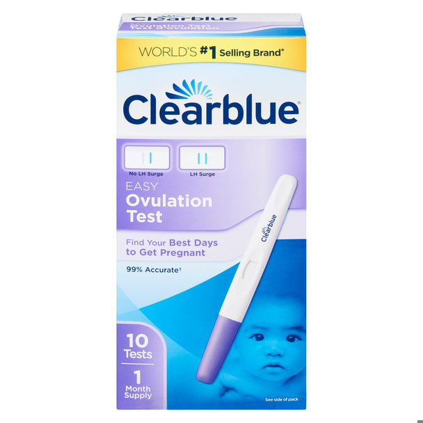 An image of CLEARBLUE OVULATION TEST 10 by Towngate Pharmacy