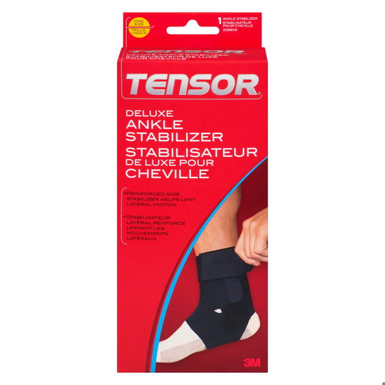 An image of 3M TENSOR STABILIZER ANKLE DELUX 1 by Three M Canada Inc.