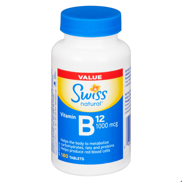 An image of VITAMIN B12 TB 1000MCG 180 by Towngate Pharmacy