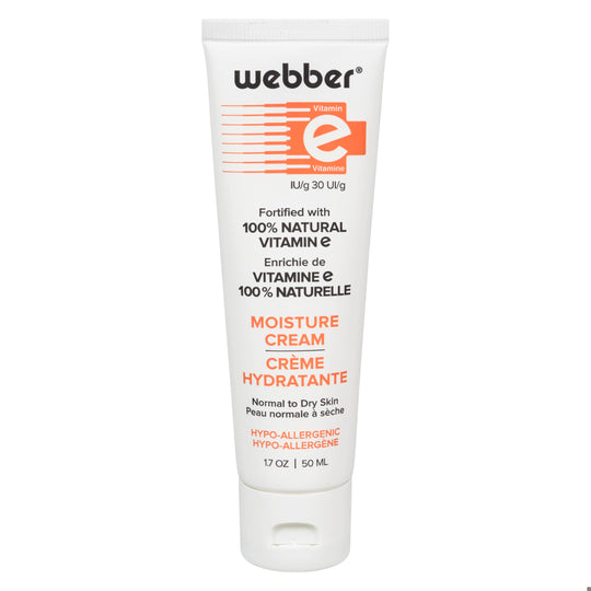 An image of VITAMIN E CR TUBE 50ML WEBBER by Towngate Pharmacy