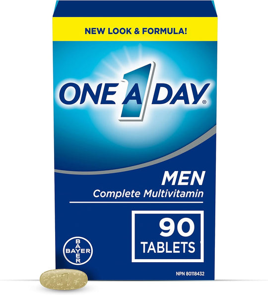 An image of ONE A DAY COMPLETE MULTIVITAMINS MEN TB 90 by Towngate Pharmacy