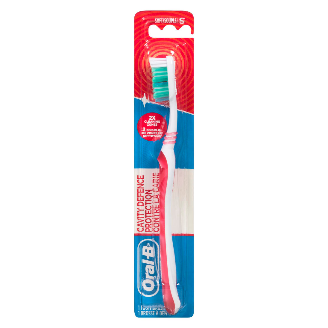 An image of TOOTHBRUSH ORAL B CAVITY DEFENSE SOFT #40 by Towngate Pharmacy