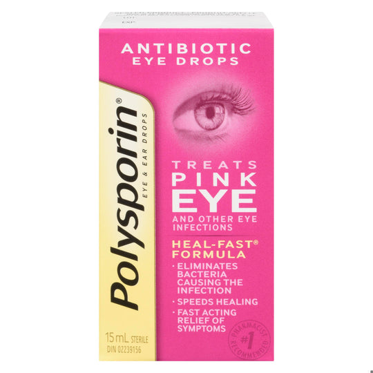 An image of POLYSPORIN PINK EYE DROP 15ML by Towngate Pharmacy