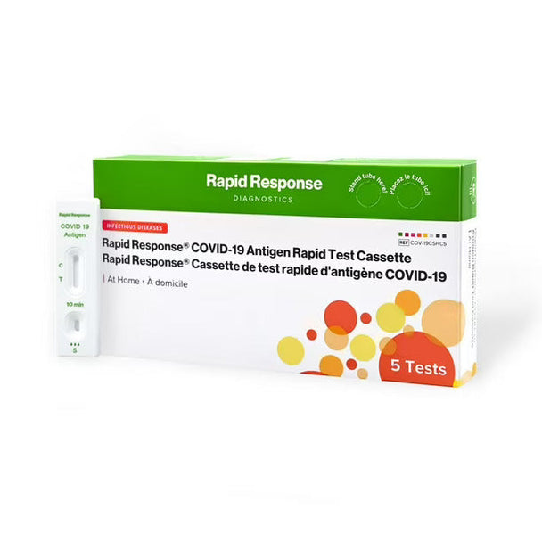 An image of Rapid Antigen Test Covid - 5 Tests by Towngate Pharmacy