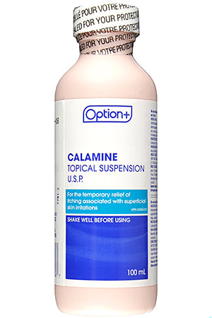 An image of OPTION+ CALAMINE LOT 100ML by Towngate Pharmacy