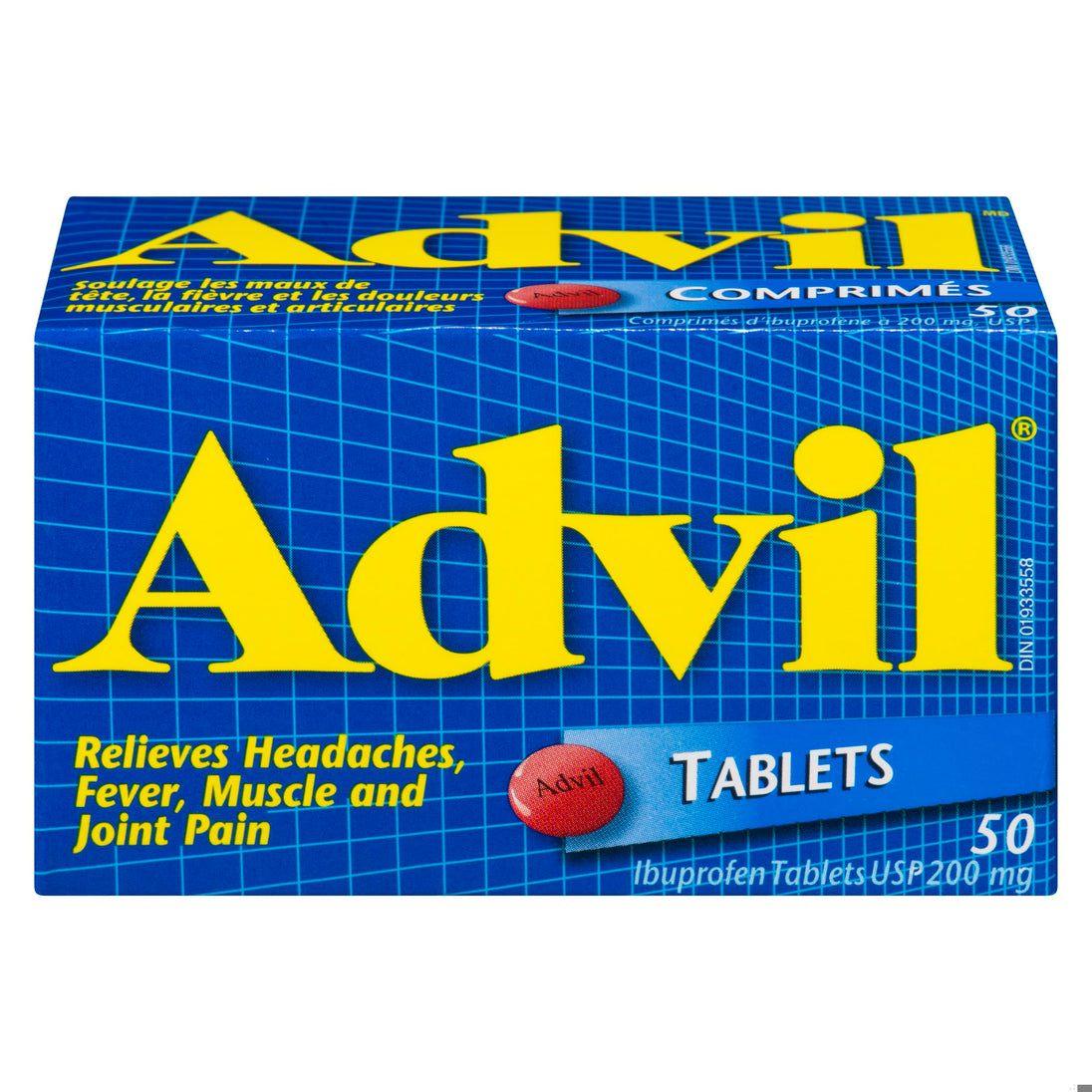 An image of ADVIL TB 50 by GlaxoSmithKline Inc.