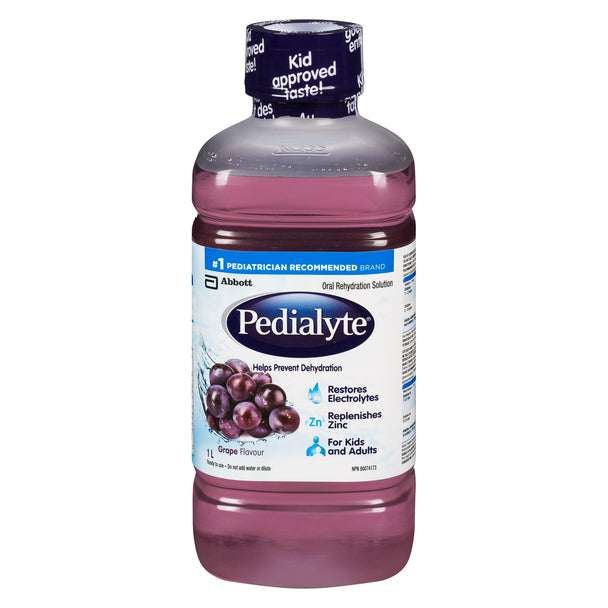 An image of PEDIALYTE ORAL SOLUTION GRAPE 1000ML by Towngate Pharmacy