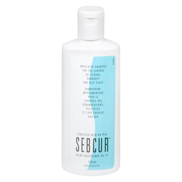 An image of SEBCUR SHP MED 120ML by Towngate Pharmacy