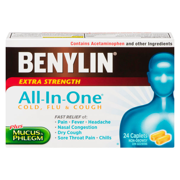 An image of BENYLIN ALL IN ONE CAPS XST 24 by Towngate Pharmacy