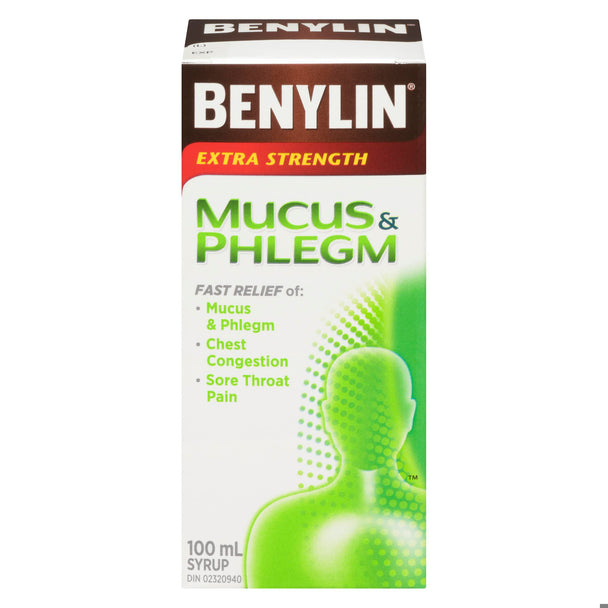 An image of BENYLIN MUCOUS PHLEGM 100ML by Towngate Pharmacy