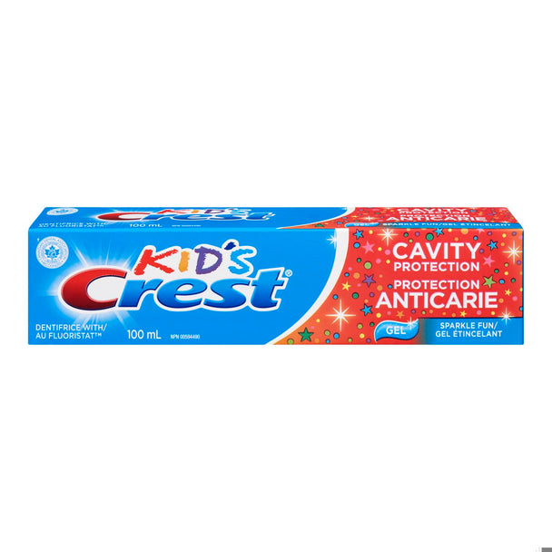 An image of CREST KIDS CAVITY PROTECTION SPARKLE FUN 100ML by Towngate Pharmacy