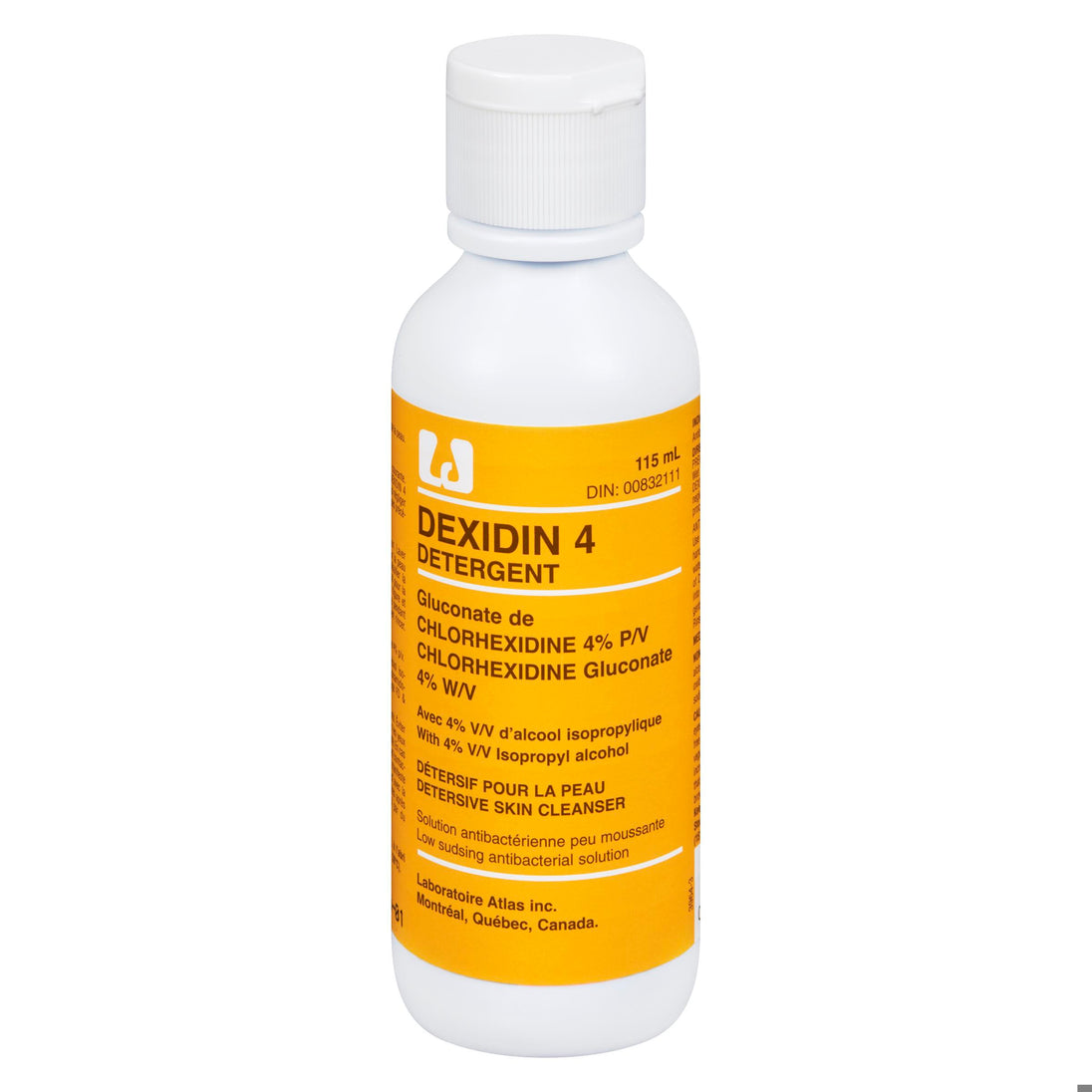 An image of DEXIDIN 4% DET LIQ 115ML ATL by Towngate Pharmacy