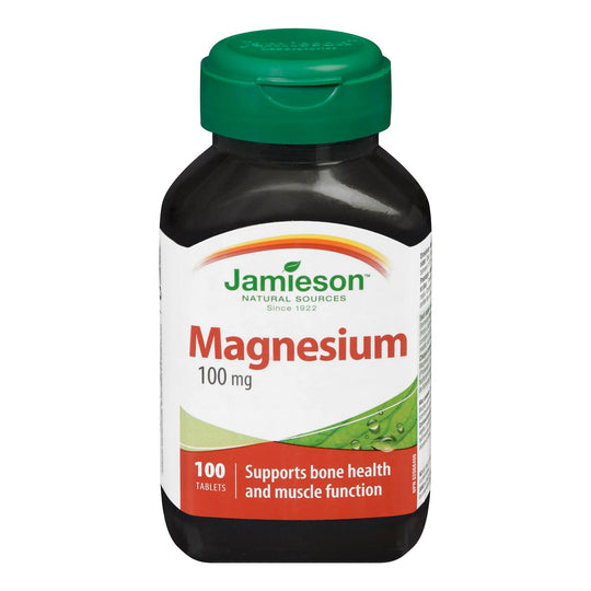 An image of MAGNESIUM TB 100MG 100 JAM by Towngate Pharmacy