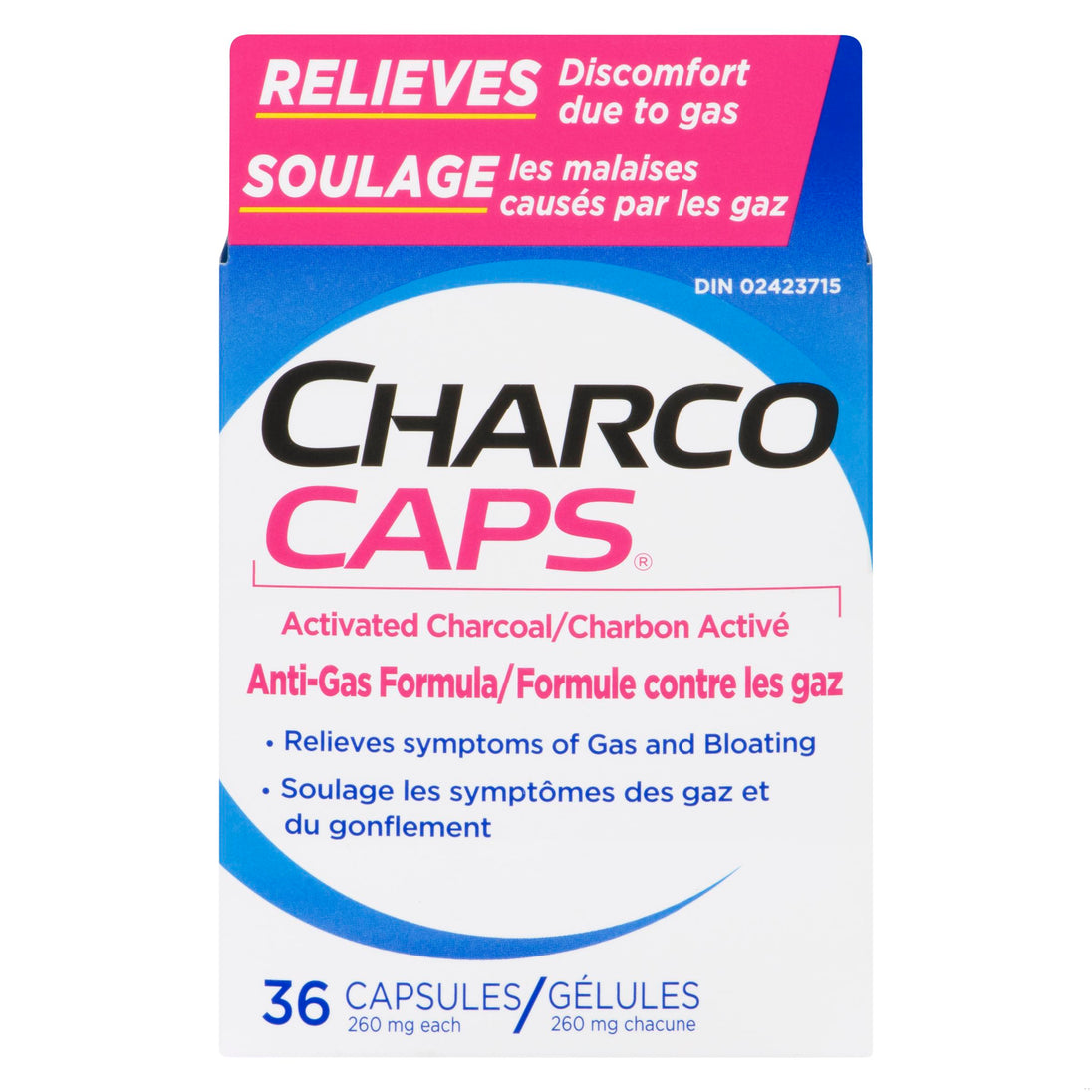 An image of CHARCOCAPS CAPS 36 by Towngate Pharmacy