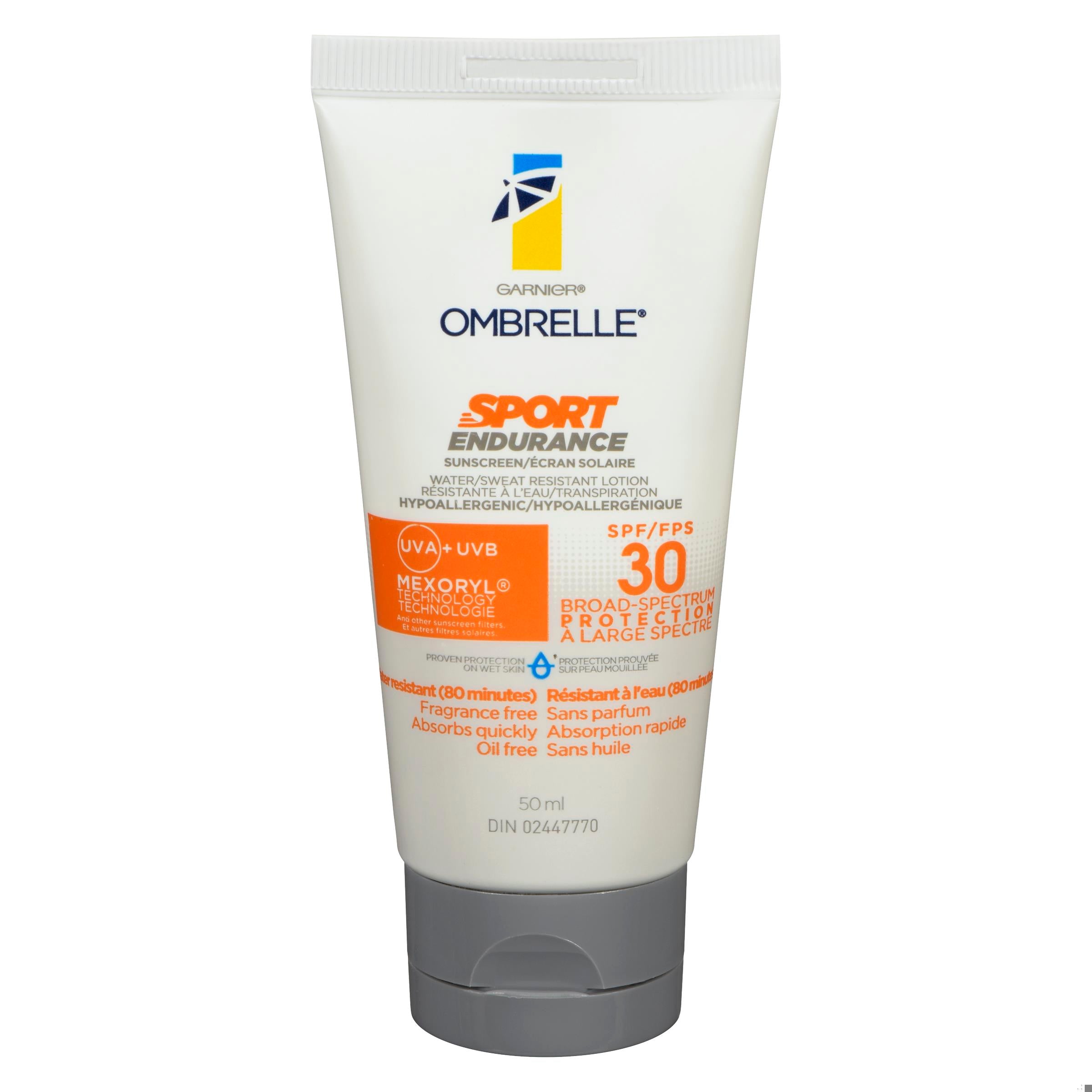 An image of GARNIER OMB SPORT ENDURANCE SPF 30 50ML by Towngate Pharmacy