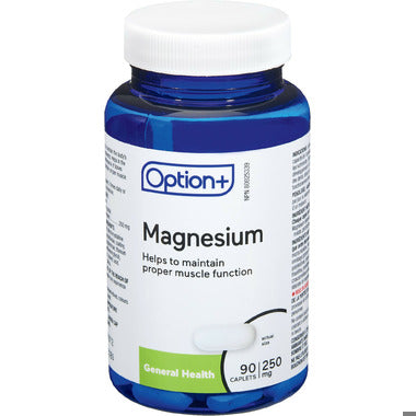 An image of OPTION+ MAGNESIUM TB 250MG 90 by Wn Pharmaceuticals