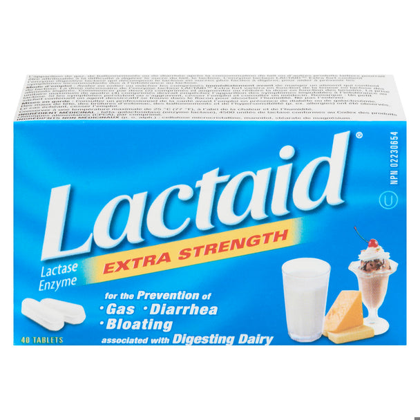 An image of LACTAID XST TB 40 by Towngate Pharmacy