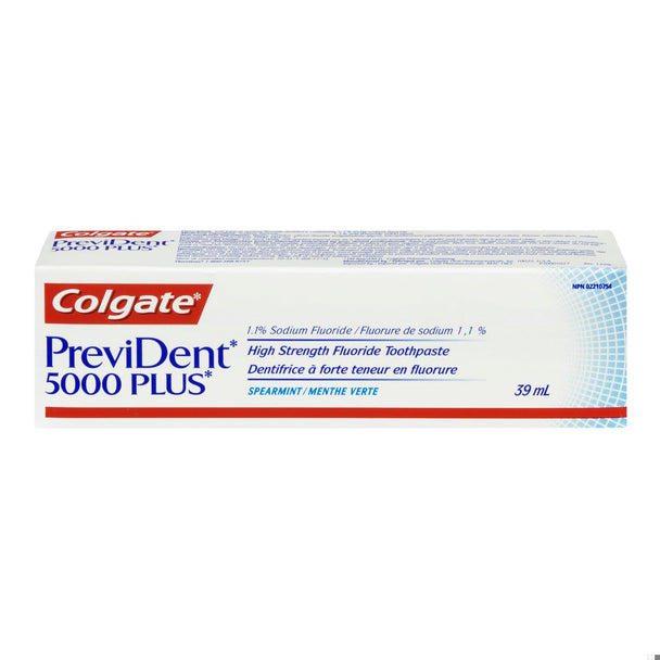 An image of PREVIDENT TOOTHPASTE 5000 PLUS SPEARMINT 39ML by Towngate Pharmacy