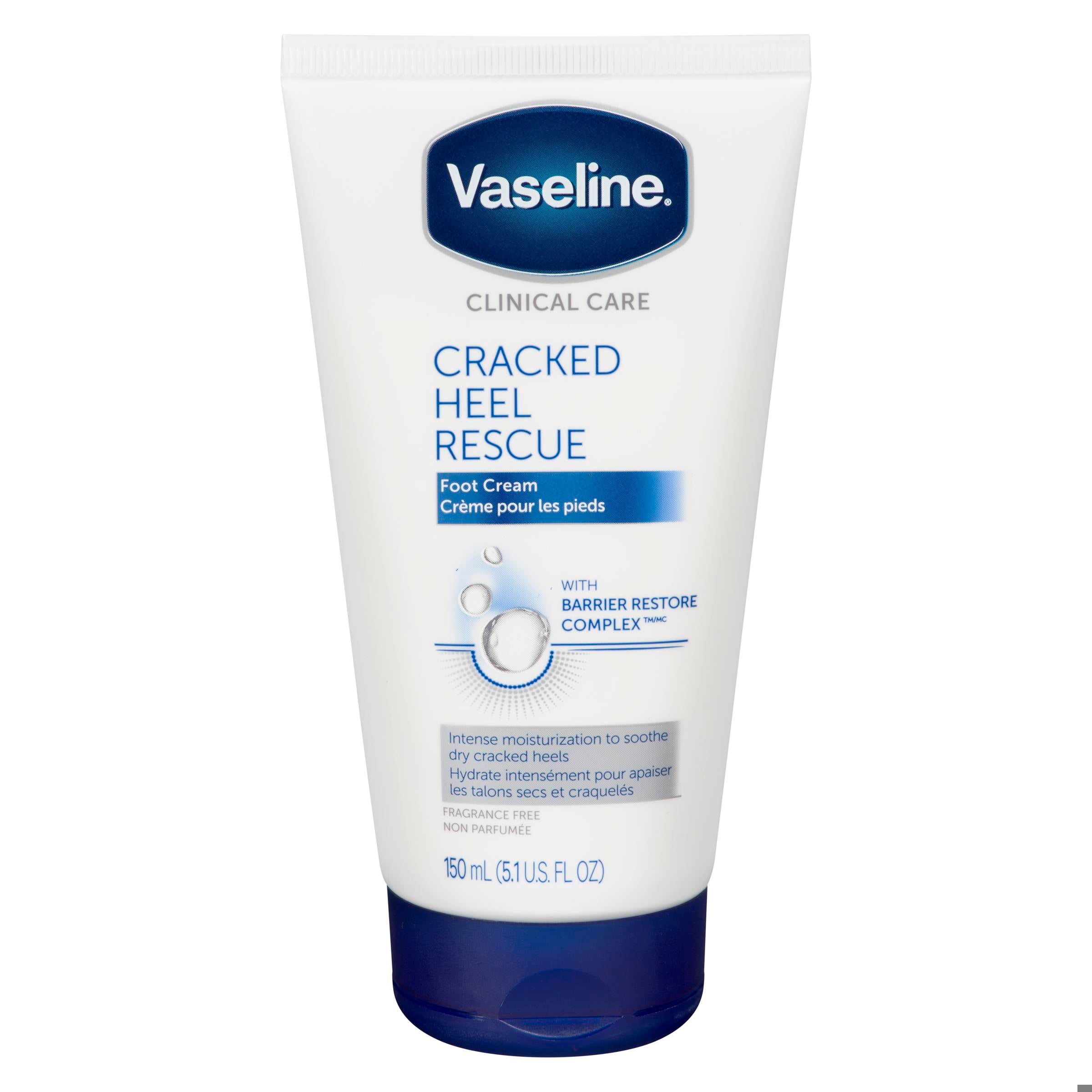An image of VASELINE CR DRY HEEL 150ML by Towngate Pharmacy