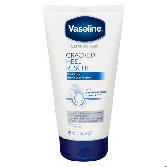 An image of VASELINE CR DRY HEEL 150ML by Towngate Pharmacy