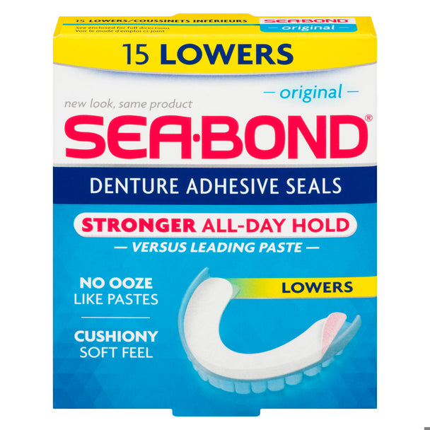 An image of SEA BOND DENT SUP/ADHER LOW 15 by Towngate Pharmacy