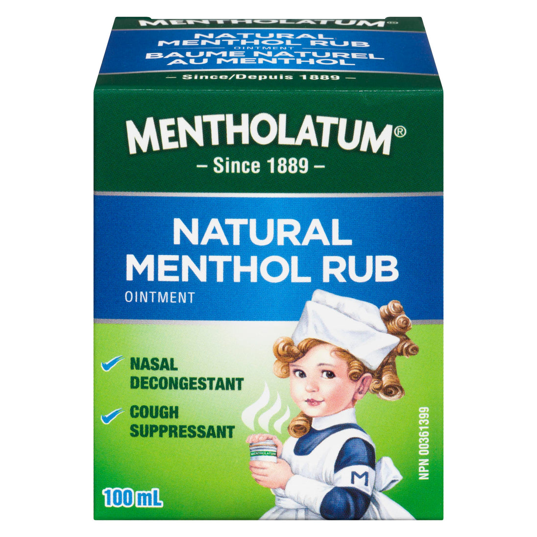 An image of MENTHOLATUM OINT JAR 100ML by Towngate Pharmacy