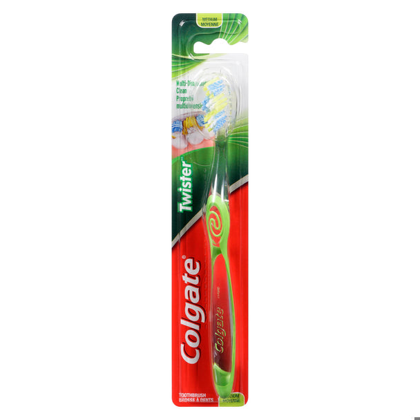 An image of TOOTHBRUSH COLGATE #3 PLUS TWISTER MD 42MM by Towngate Pharmacy