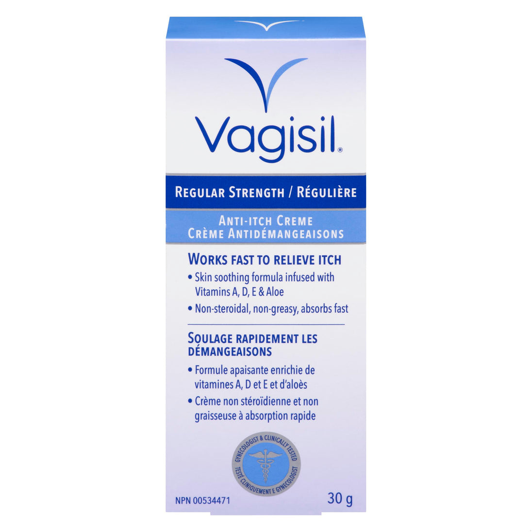 An image of VAGISIL CR 30G by Towngate Pharmacy