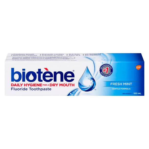 An image of TOOTHPASTE BIOTENE FRESH MINT 100ML by Towngate Pharmacy