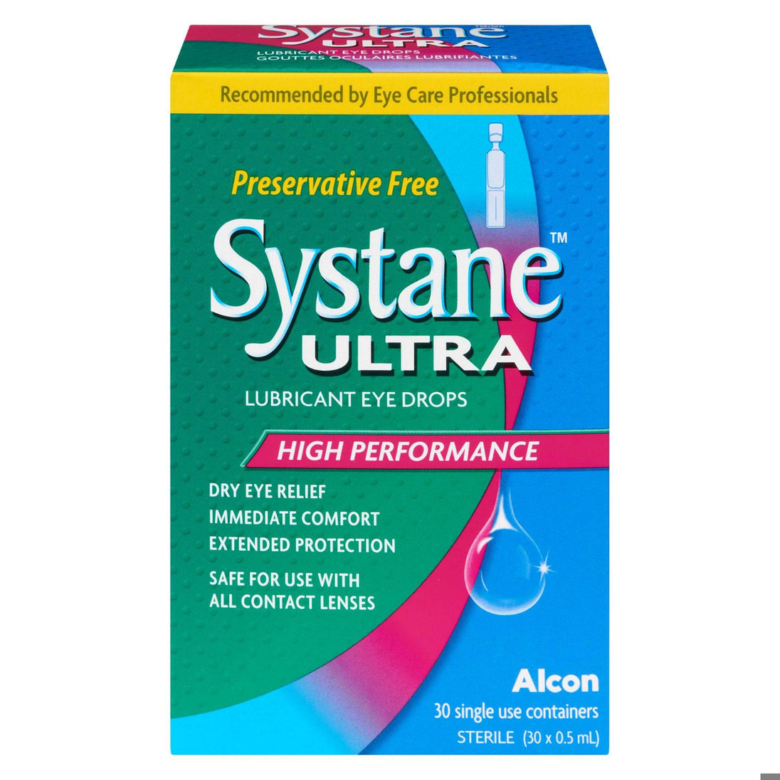 An image of SYSTANE ULTRA PRESERVATIVE FREE 30X0.5ML by Towngate Pharmacy