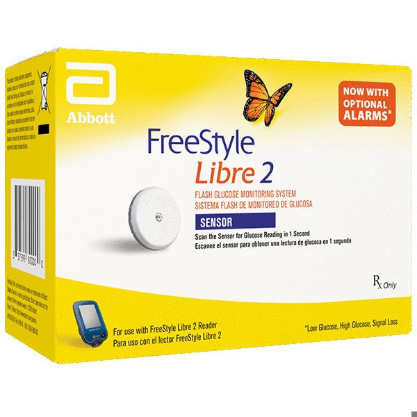 An image of FREESTYLE LIBRE 2 SENSOR FLASH GLUCOSE by Abbott Diab Care Div. Abb Labs