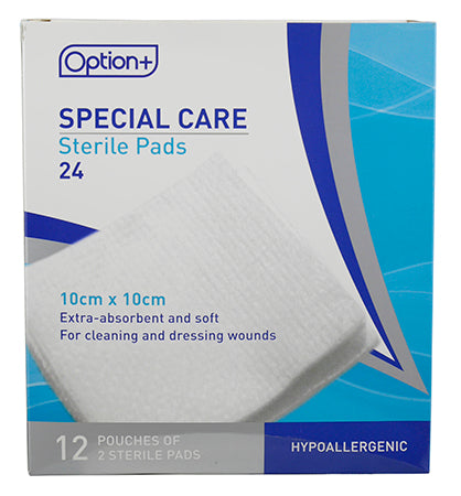 An image of OPTION+ SPNG STERILE 10X10CM by Towngate Pharmacy